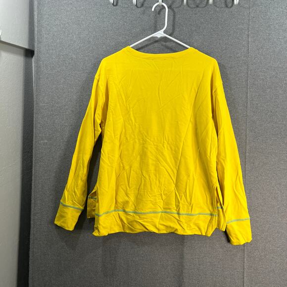 Studio Park x Kerstin Top Lindquist Priorities Pullover Sunshine Yellow, Small - Picture 2 of 10